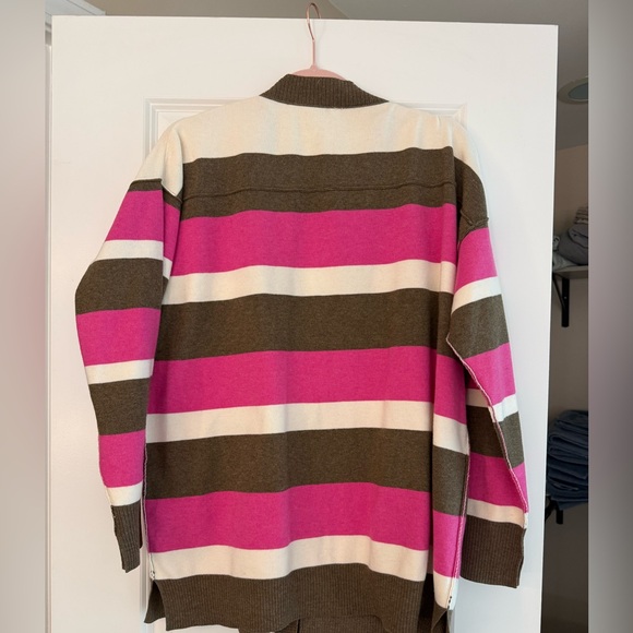 Free People League Of Her Own Cardigan Aurora Pinecone Combo XS NWOT - Picture 5 of 6